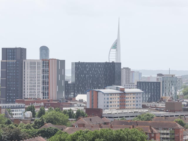 Views of the city from the church tower.
Picture: Stuart Martin (220421-7042)