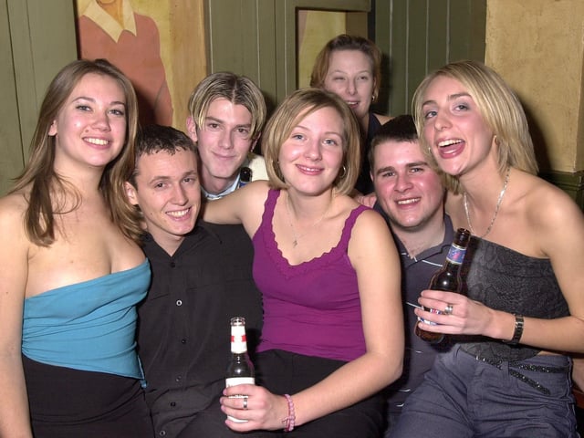 Revellers enjoying the Friday night scene in Prague Junction nightclub at Station Approach, Fareham. Picture: Michael Scaddan
