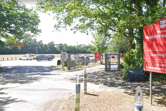 Hamble Primary School. Image: Google Maps