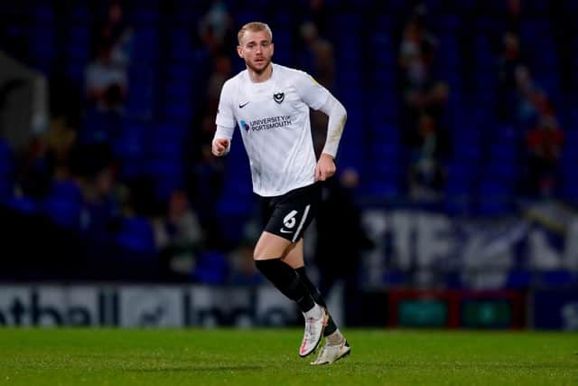 Jack Whatmough is among five Pompey players sidelined by coronavirus. Picture: Simon Davies/ProSportsImages