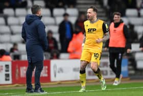 Chris Maguire scored a hat-trick against former employers Sunderland in Lincoln's 3-1 victory. (Photo by Stu Forster/Getty Images)