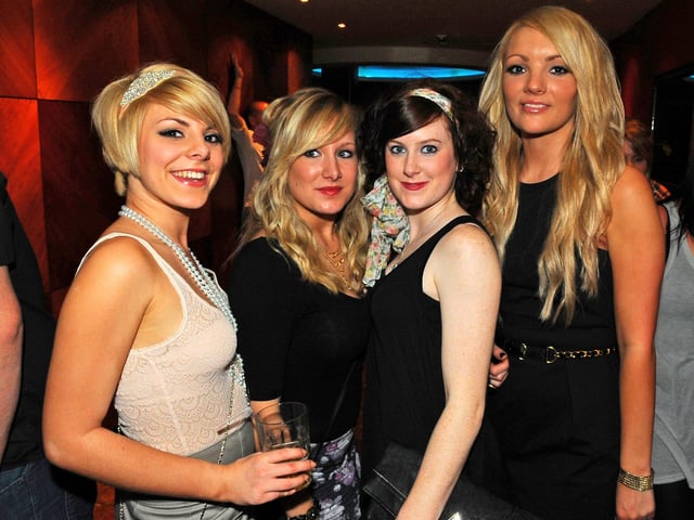 Revellers having a good time at Tiger Tiger in Gunwharf Quays back in the day.