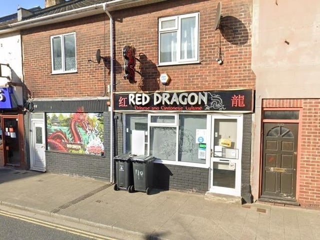 New Red Dragon, on Fawcett Road, has a rating of 4.5 out of five from 68 reviews on Google.
