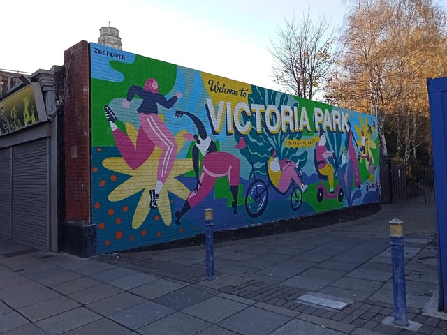 It's only small compared to many city green spaces but Victoria Park in Portsmouth is an oasis of calm