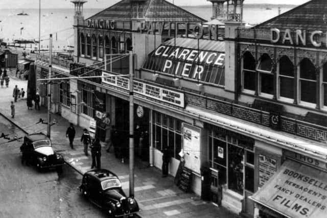 Clarence Pier pavilion in the 1930s.
