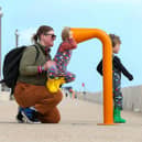 The promenade and new sea defences are now open near Southsea Castle in the area between Blue Reef and the Pyramids and is the perfect place for a summer stroll. You can even take in the views at the fabulous 'Theatre of the Sea'.Picture: Chris  Moorhouse 