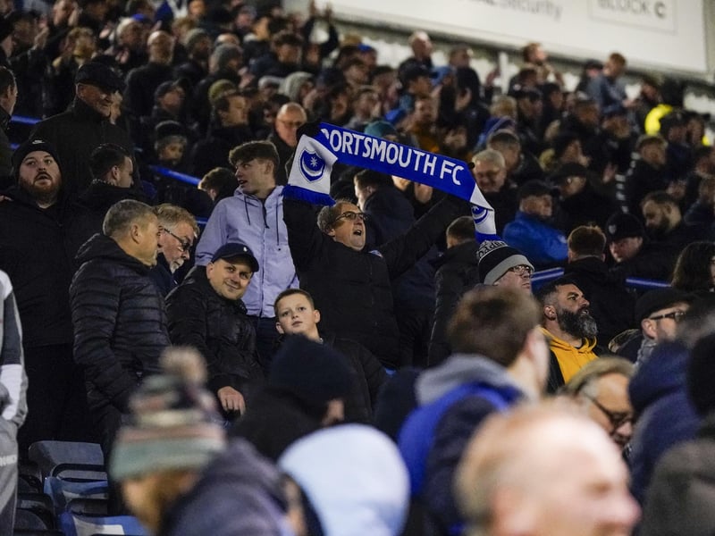 Many Pompey fans were at their defiant best against Blackpool - here's what our photographer Jason Brown captured of the day's events at Fratton Park.