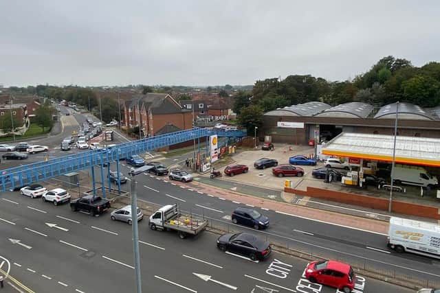 The Shell petrol station in Hilsea, Portsmouth, on Saturday, September 25 2021. Picture: Tom Cotterill