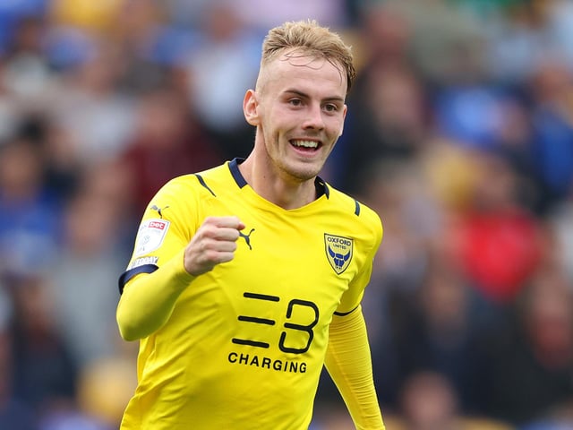 Club: Oxford United; Age: 24; Position: Centre midfield; Appearances: 29; Goals: 8; Assists: 9; WhoScored rating: 6.97