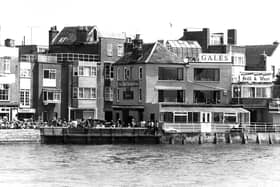 Still & West on Old Portsmouth's front in 1980. The News PP5032