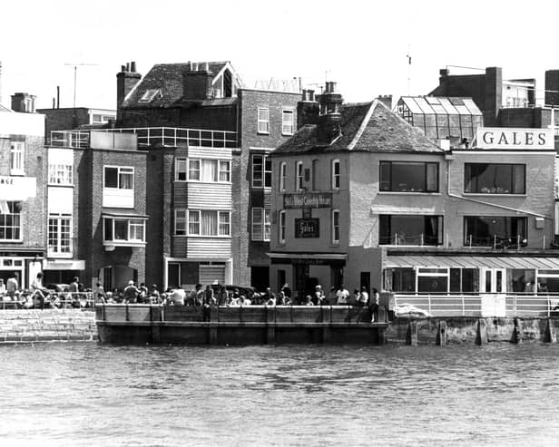 Still & West on Old Portsmouth's front in 1980. The News PP5032