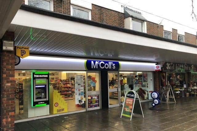 McColl's announced its closure earlier this year - putting its Post Office branch in jeopardy. Picture: Richard Lemmer