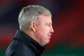 Kenny Jackett oversaw his last game as Pompey manager at Wembley for the Papa John's Trophy final defeat to Salford. Picture: Bryn Lennon/Getty Images