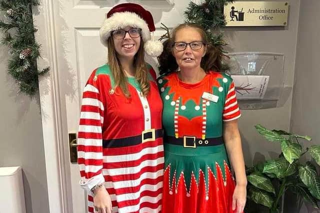 Staff at Marriott house and lodge ‘elf’ themselves for Alzheimer’s Society