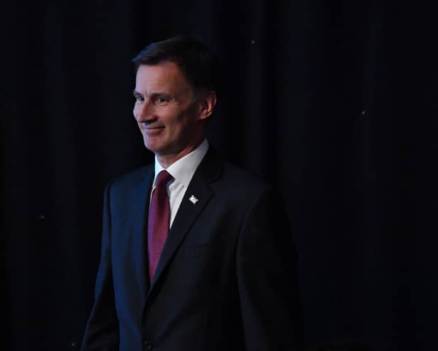 New chancellor, Jeremy Hunt. Picture: Dominic Lipinski/PA Wire