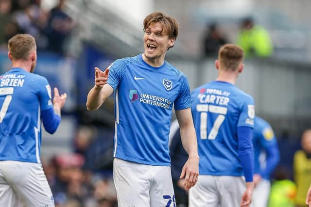 Sean Raggett has signed a new two-year deal at Pompey