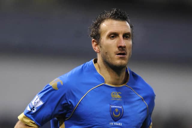Glen Little made eight appearances for Pompey after arriving in the summer of 2008 from Reading. Picture: Tony Marshall