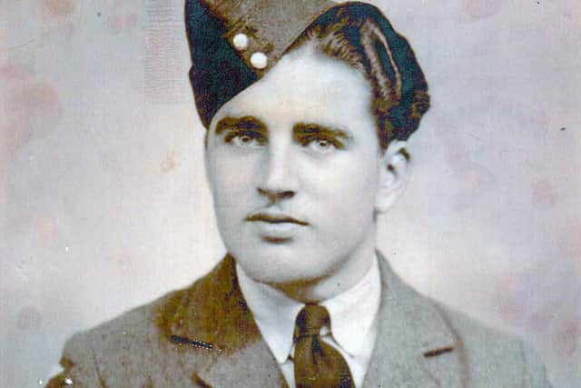 John Castleton pictured during his time with the RAF in the Second World War