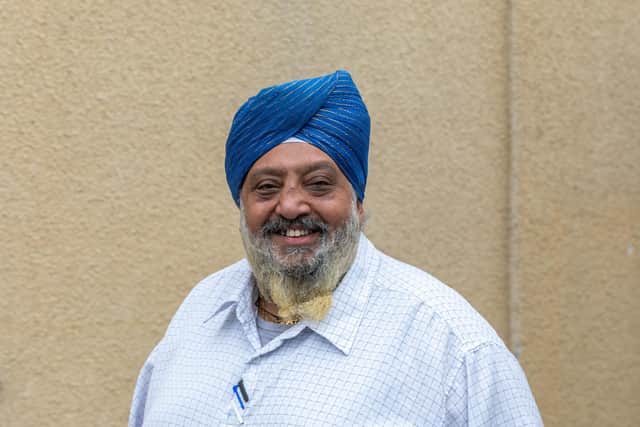 Jaswant Singh-Digpal (60, secretary of the Guru Nanaksar Gurdwara in Margate Road). Picture: Mike Cooter (010522)