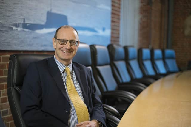 David Mitchard, managing director of BAE Systems' Maritime Services business. Picture: BAE Systems