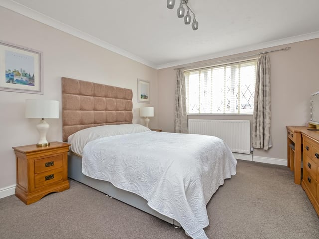 One of the bedrooms