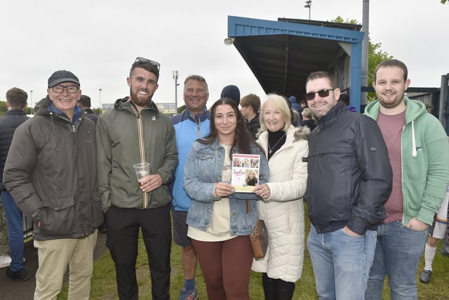 From left: David Ferguson from Bridgemary, Ed Thomas from Gosport, Chris Buckley from Havant, Senay Doyle from Gosport, Sue Ferguson from Bridgemary, Nick Humber from Gosport and Reece Humber from Southampton. Picture: Sarah Standing (080523-3805)