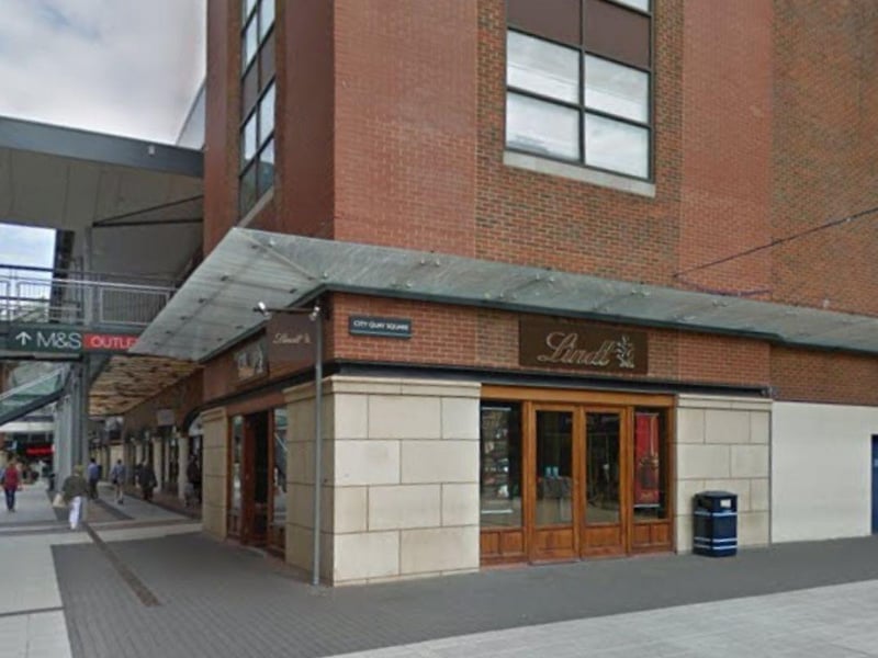 Lindt chocolate shop at Gunwharf Quays, is a branch of the internationally regarded Swiss chocolatier known for their Lindor range.