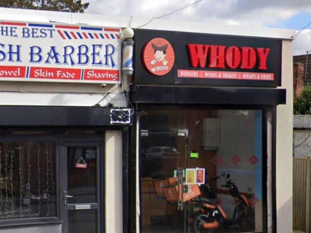 Whody; A Burger; Outfry Chicken; Wings & Shake, a takeaway at 1a Fareham Park Road, Fareham was given a score of four-out-of-five on July 6.
