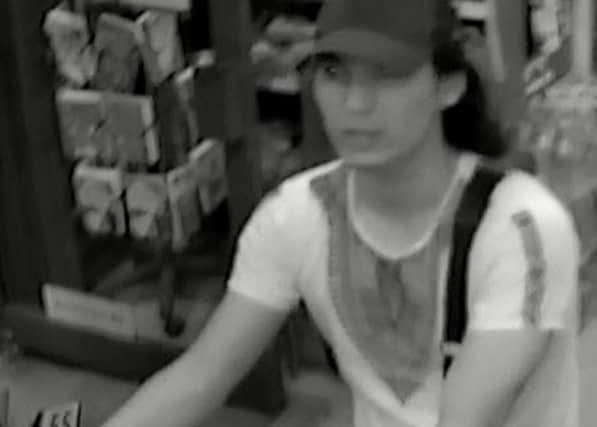 Police want to speak to this man over a Southsea robbery