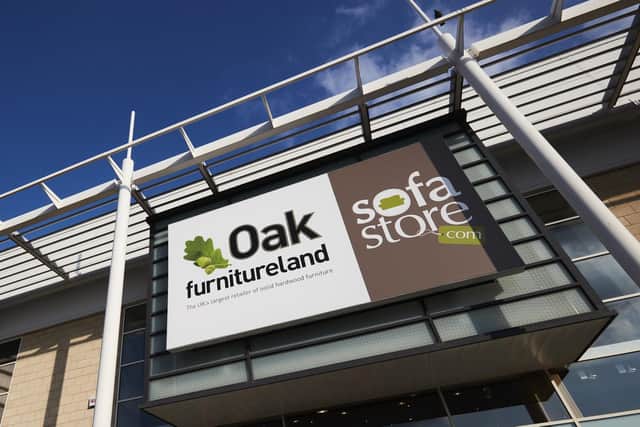 Oak Furnitureland says its Portsmouth store is in line to close