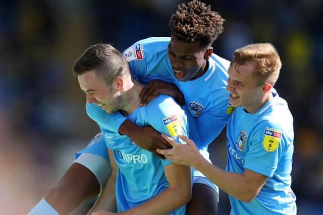 The Sky Blues have been shown 31 cautions and zero red cards - accumulating to 124 disciplinary points - the best in League One.