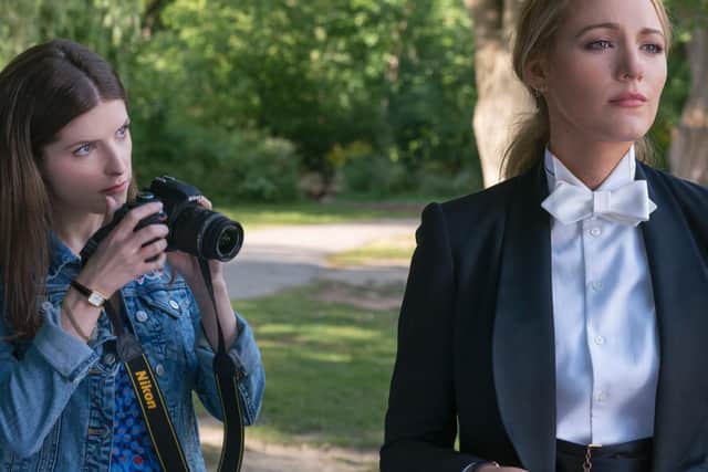 Blake Lively and Anna Kendrick in A Simple Favour.
