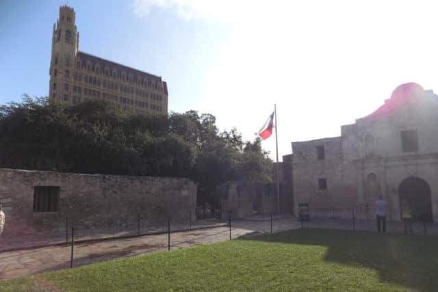 The historic Alamo.