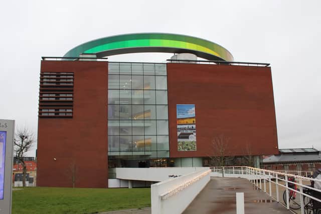 ARoS Art Museum and its rainbow panorama.