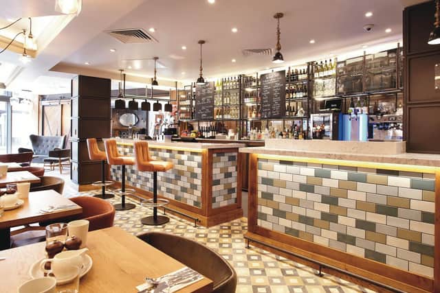 Fantastic fare is served in the hotel restaurant.