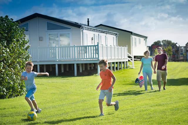 Fun for all the family at Cayton Bay Holiday Park.