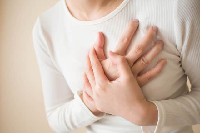 Chest pains aren't the only way that a heart attack can present itself, especially in women (Photo: Shutterstock)