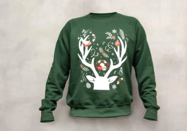 This is the McDonald's Christmas jumper (Photo: McDonald's)