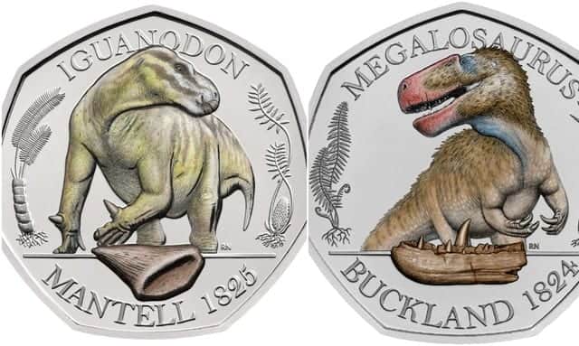The Royal Mint is now set to release three new 50p coins featuring dinosaurs - something which hasn’t been done before.
(Photo: Royal Mint)