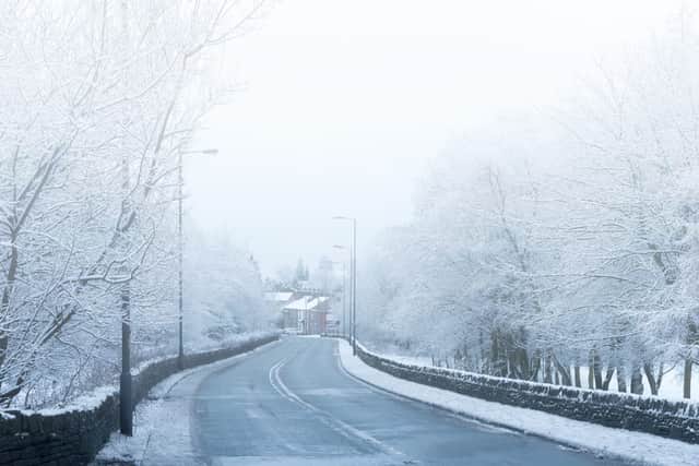 The Met Office is warning the wintry showers could lead to icy stretches (Photo: Shutterstock)