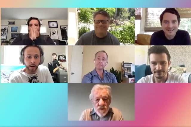 The upcoming special will feature numerous cast members of the critically acclaimed film trilogy, as well as the director, Peter Jackson (Credit: Reunited Apart)