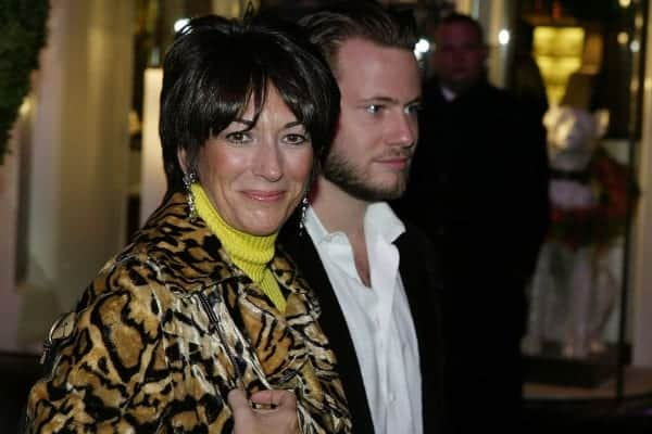 Socialite Ghislaine Maxwell with an unidentified male companion in 2003 (Photo: Mark Mainz/Getty Images)