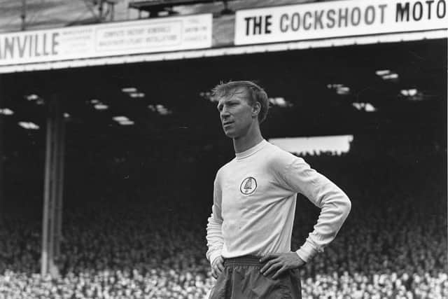 Jack Charlton was capped more than 700 times by Leeds United (Getty Images)