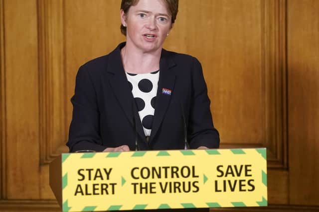 Harding  runs England’s heavily criticised NHS Test and Trace system (Photo: PA)