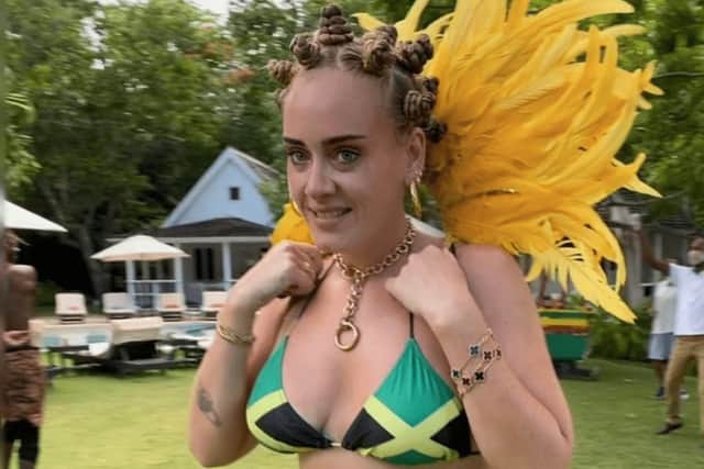 The award-winning superstar posted the photo to her instagram and captionioned the post “Happy what would be Notting Hill Carnival my beloved London.”
(Instagram)