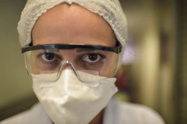 A study in China found that people who wear glasses appear to be at lower risk of catching COVID-19 (Photo: Getty)