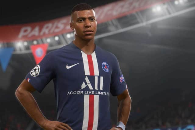 Fifa 21 cover star is also the game's fastest player (EA Sports)