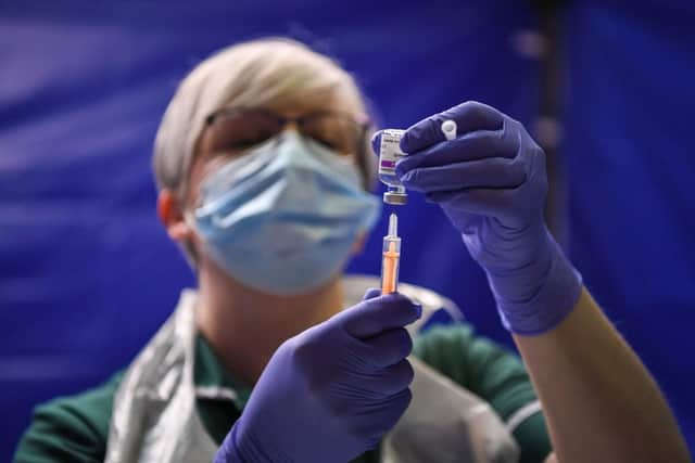 Icreasing the rollout to 600,000 jabs per day could allow restrictions to lift sooner (Photo: Getty Images)