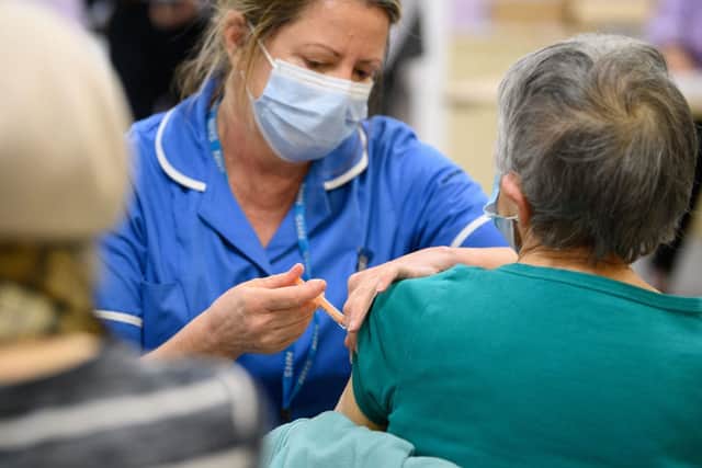 New data shows how many people over 80 have received a first Covid dose in your area
(Photo by Leon Neal/Getty Images)