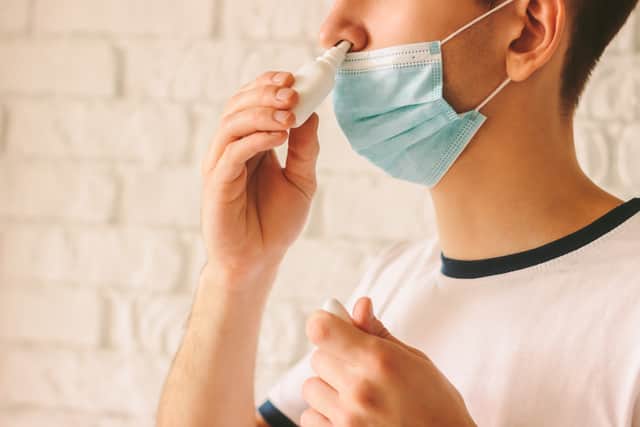 You could soon buy a nasal spray that ‘stops Covid infections for 2 days’ in pharmacies (Photo: Shutterstock)